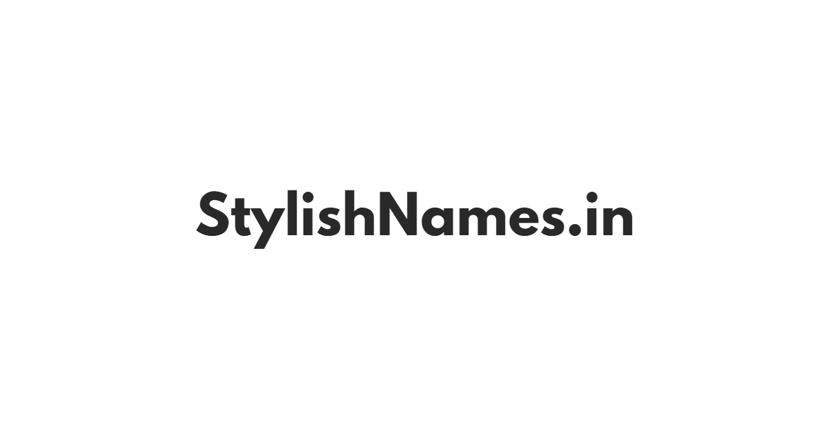 Ak Lover stylish names